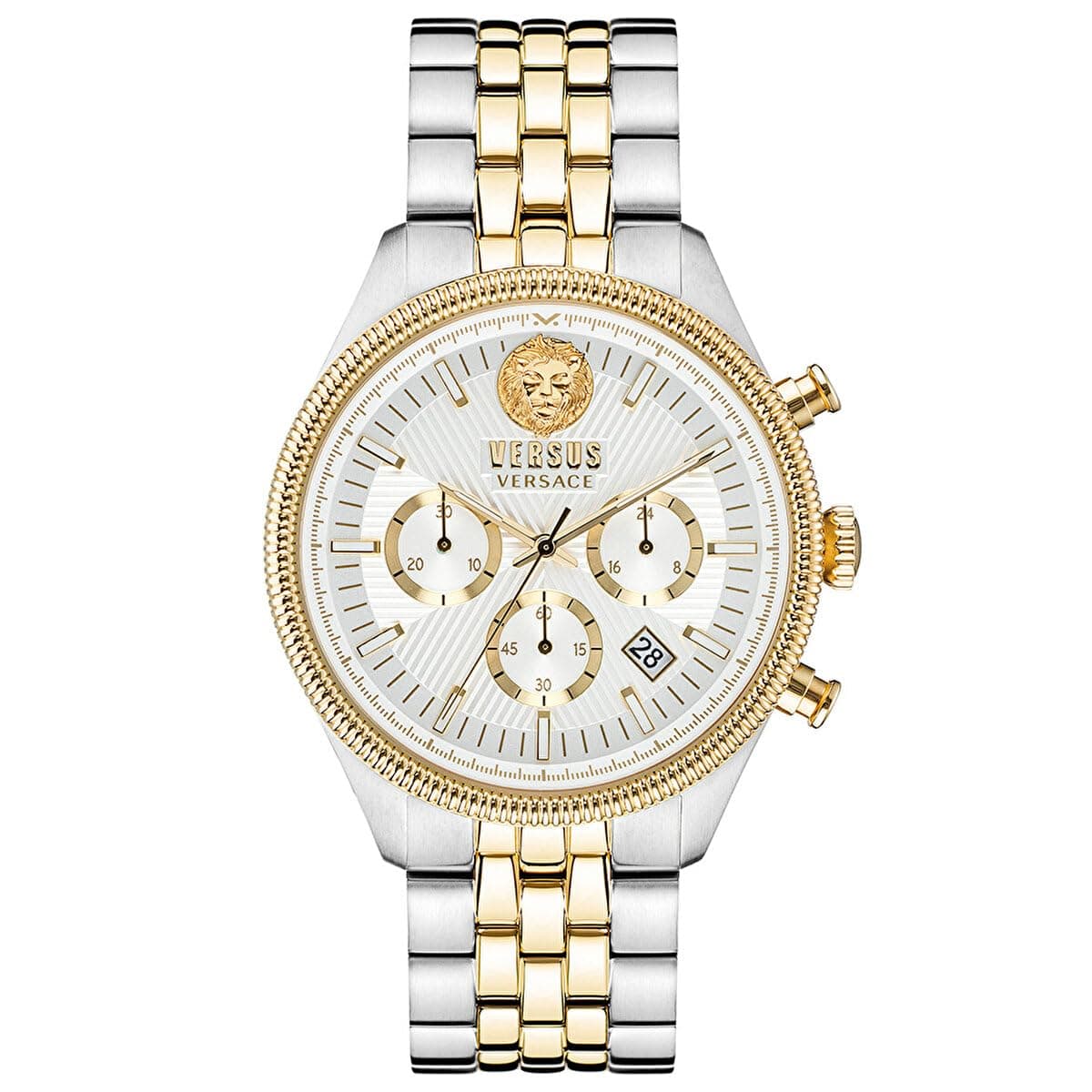 Versus Versace Colonne Chrono Collection Luxury Mens Watch Timepiece