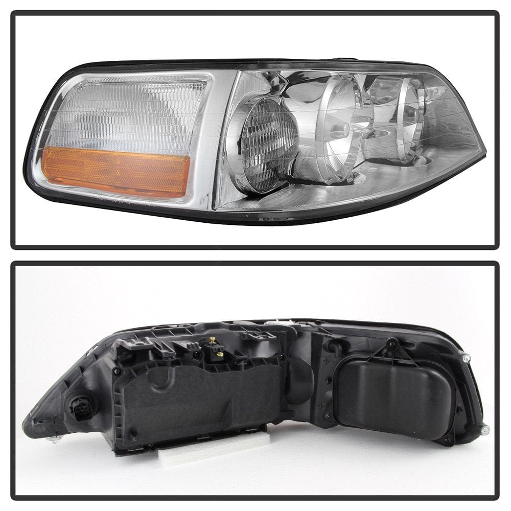 ACANII - For 2005-2011 Lincoln Town Car [OE Factory Style] Headlights Headlamps Replacement Pair Driver + Passenger Side