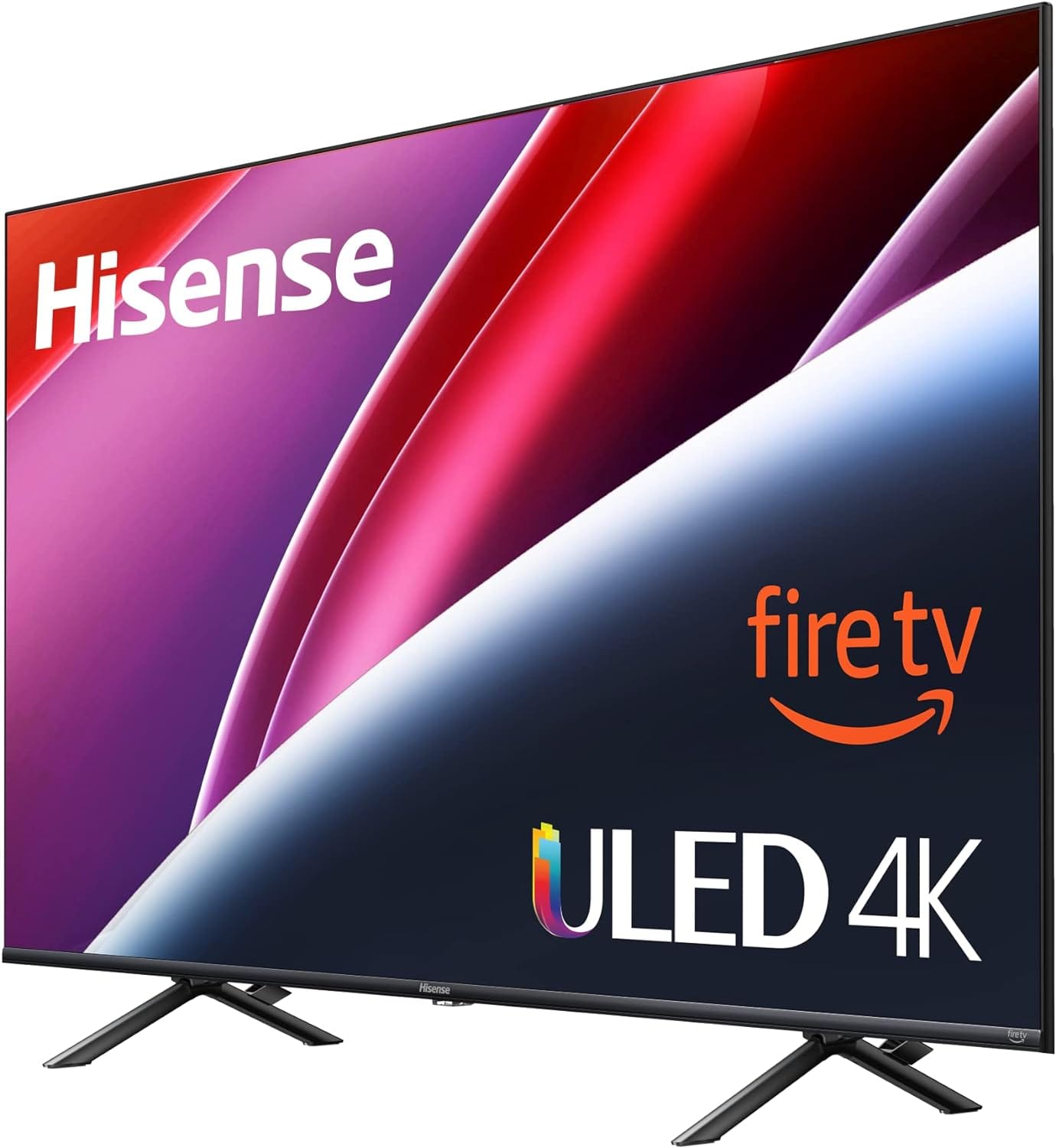 Hisense 65-Inch Class U6HF Series ULED 4K UHD Smart Fire TV (65U6HF, 2023 Model) - QLED, 600-Nit Dolby Vision, Game Mode Plus VRR, HDR 10+, 240 Motion Rate, MEMC, Voice Remote, Compatible with Alexa Xpress