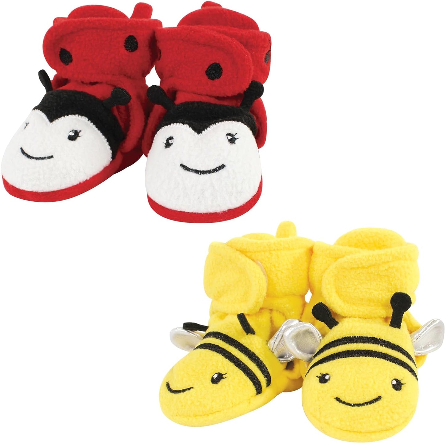 Hudson Baby Unisex-Child Cozy Fleece Booties Slipper Sock Xpress