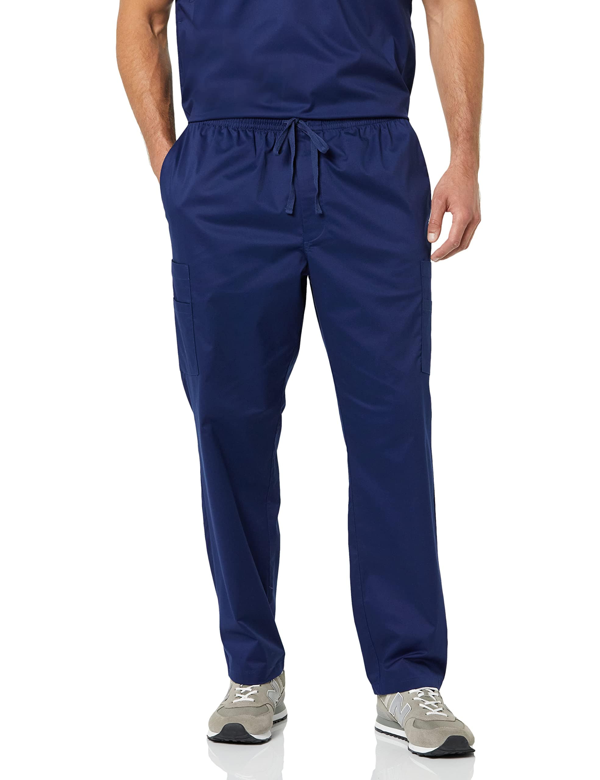 Amazon Essentials Men's Elastic Drawstring Waist Scrub Pant