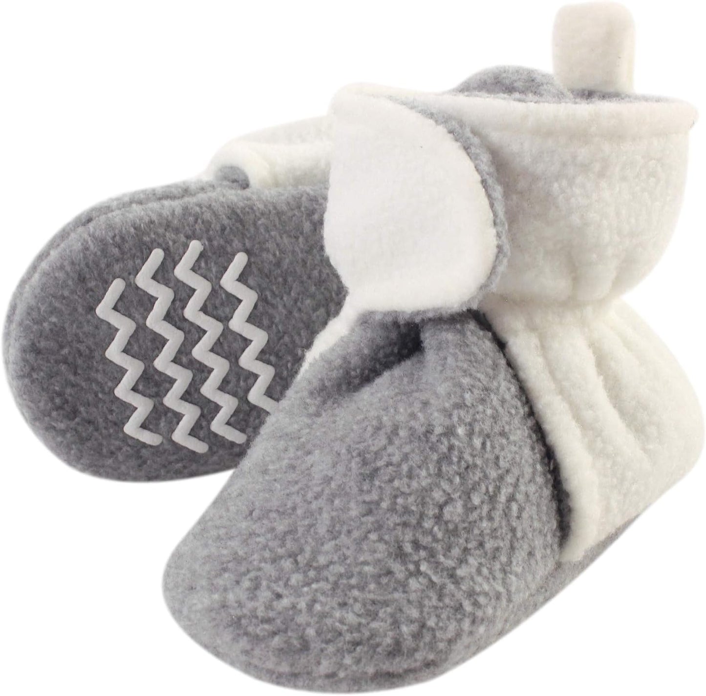 Hudson Baby Unisex-Child Cozy Fleece Booties Slipper Sock Xpress