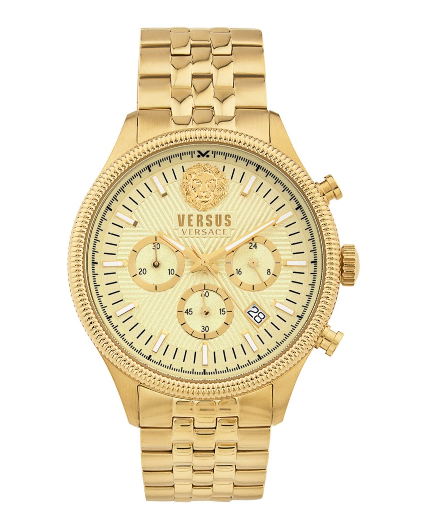 Versus Versace Colonne Chrono Collection Luxury Mens Watch Timepiece