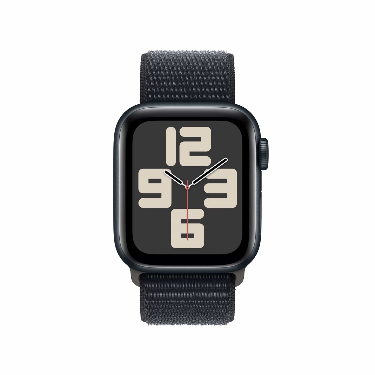 Apple Watch SE (2e génération) [GPS 40 mm] Montre intelligente avec boîtier en aluminium minuit et bracelet sport minuit S/M. Suivi de la condition physique et du sommeil, détection des accidents, moniteur de fréquence cardiaque 