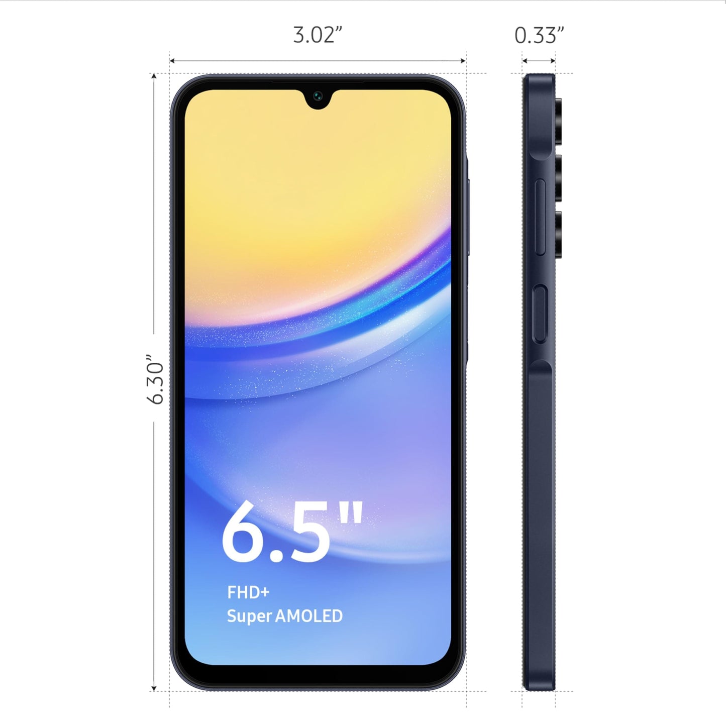 SAMSUNG Galaxy A35 5G A Series Téléphone portable, smartphone Android débloqué 128 Go, écran AMOLED, système avancé à triple caméra, stockage extensible, design robuste, version américaine, 2024, superbe lilas 