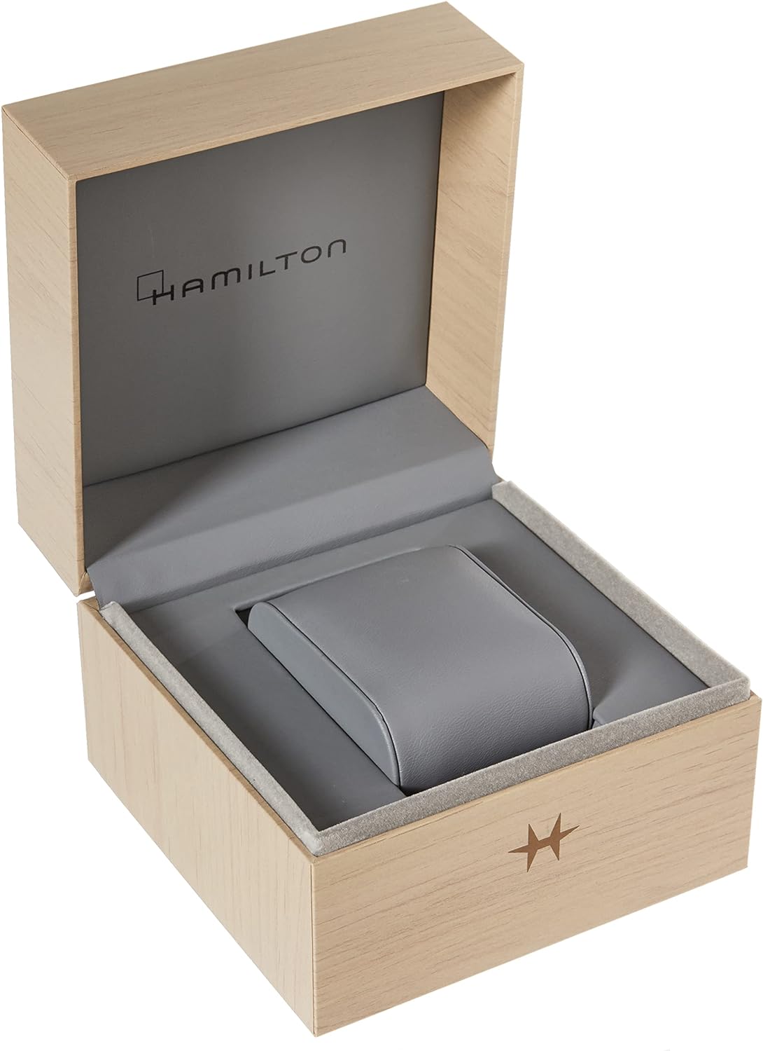 Hamilton Watch Khaki Aviation X-Wind GMT Swiss Chronograph Quartz Watch 46mm Case, Blue Dial, Brown Leather Strap (Model: H77922541)