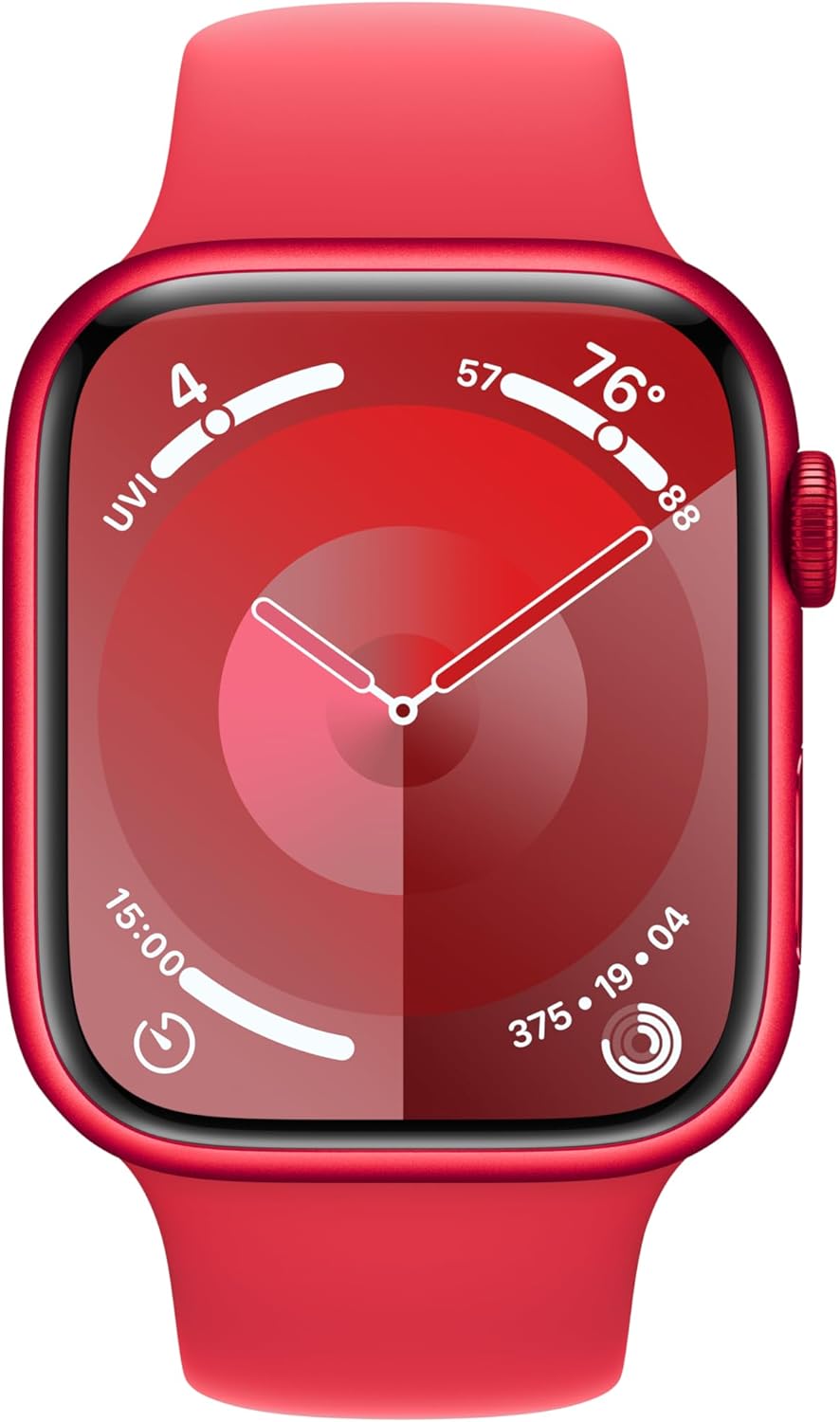 Apple Watch Series 9 [GPS + Cellular 45 mm] Smartwatch con caja de acero inoxidable dorada y correa milanesa dorada. Monitor de actividad física, aplicaciones de ECG y oxígeno en sangre, pantalla Retina siempre activa 