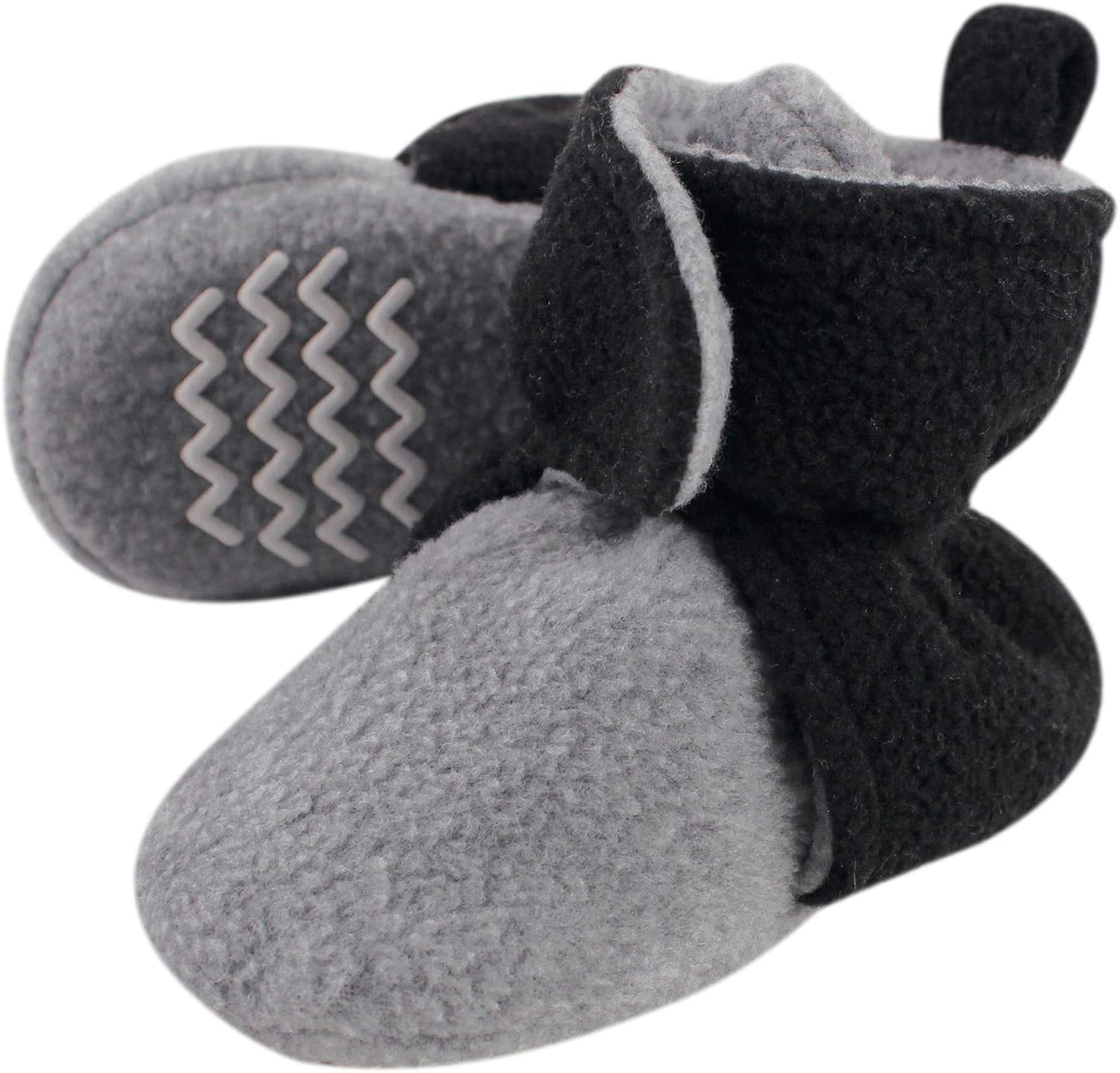 Hudson Baby Unisex-Child Cozy Fleece Booties Slipper Sock Xpress