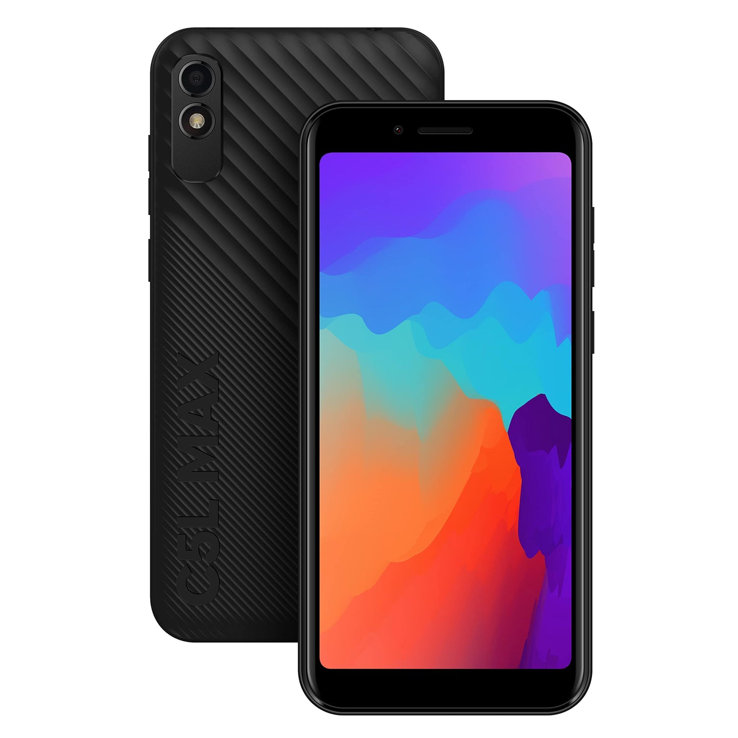 BLU C5L MAX | 2024 | Batería para todo el día | GSM desbloqueado | Pantalla de 5,7” | 16/2 GB | Versión de EE. UU. | Garantía de EE. UU. | Negro 