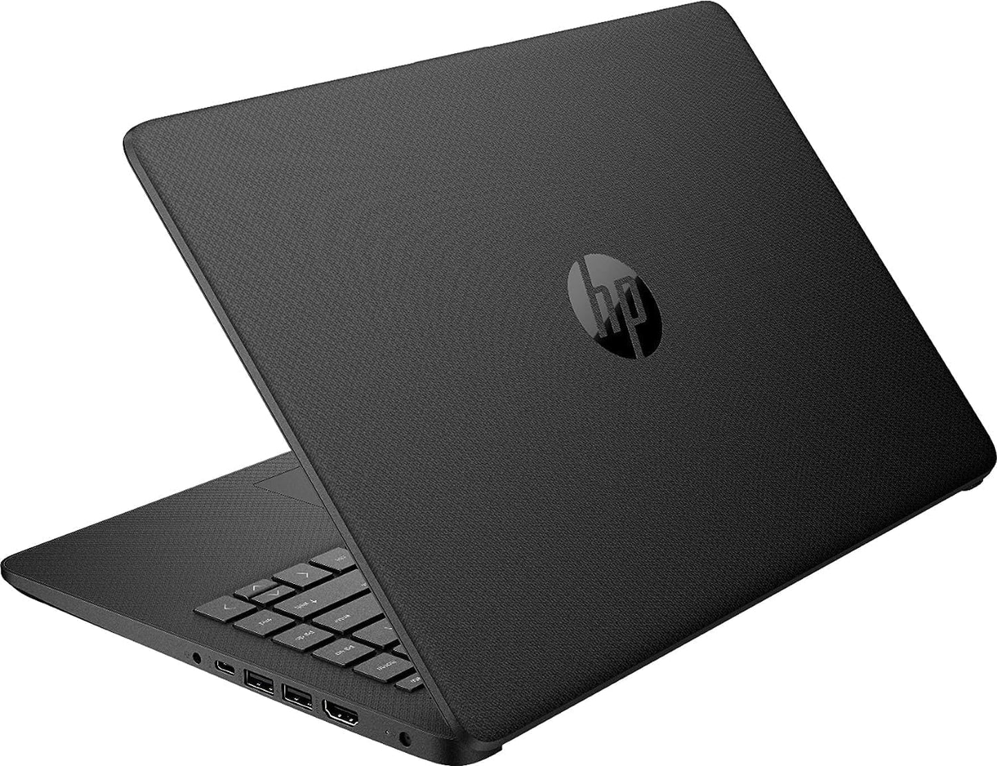 Laptop portátil HP de 15.6" (incluye 1 año de Microsoft 365), pantalla HD, procesador Intel Quad-Core N200, 16 GB de RAM, 128 GB de almacenamiento, Wi-Fi 5, cámara web, HDMI, teclado numérico, Windows 11 Home, rojo 