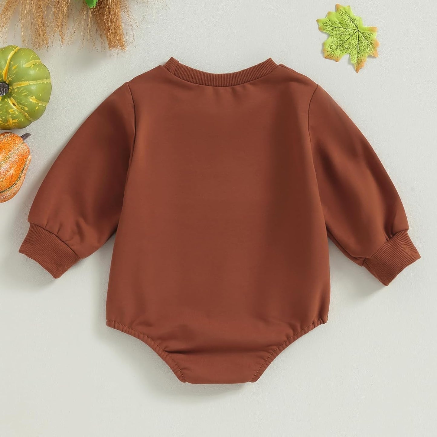 FYBITBO Halloween Baby Girl Boy Clothes Pumpkin Romper Sweatshirt Onesie Long Sleeve Bodysuit Top Fall Winter Outfit Xpress