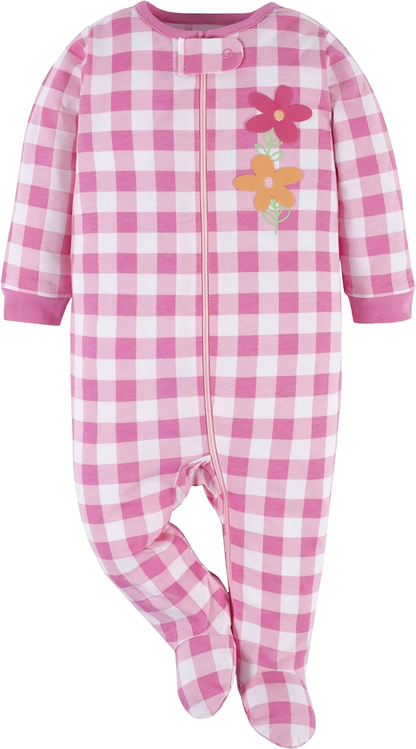 Gerber Baby Girls' 2-Pack Sleep 'N Play Xpress