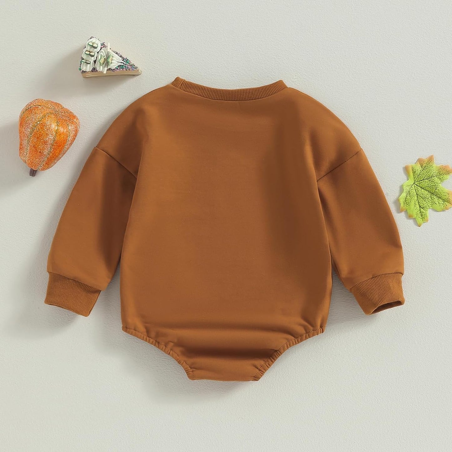 FYBITBO Halloween Baby Girl Boy Clothes Pumpkin Romper Sweatshirt Onesie Long Sleeve Bodysuit Top Fall Winter Outfit Xpress