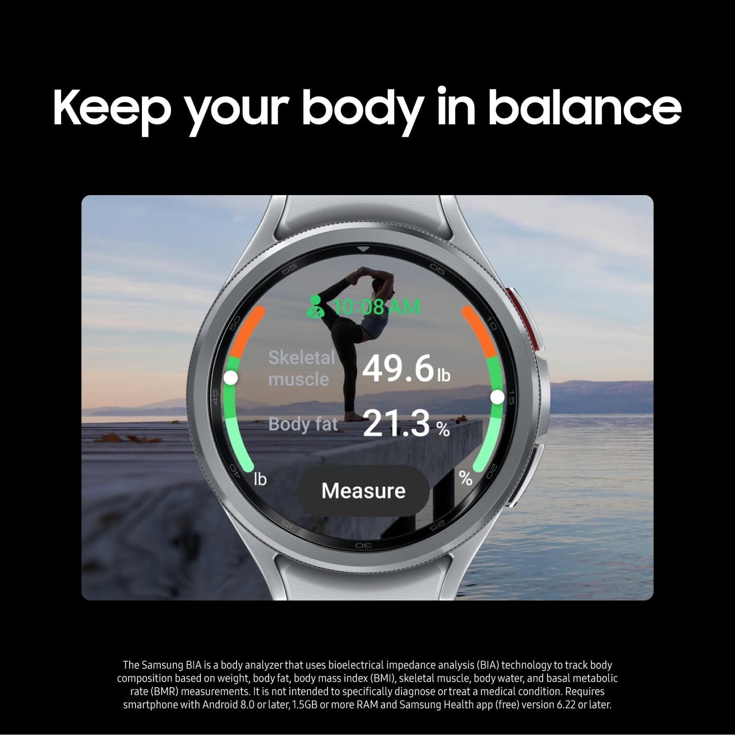 SAMSUNG Galaxy Watch 6 40 mm LTE Smartwatch, tracker d'activité, zones RH personnalisées, coaching avancé du sommeil, moniteur cardiaque, capteur BIA pour les informations sur la santé et le bien-être, grand écran, version américaine, doré 