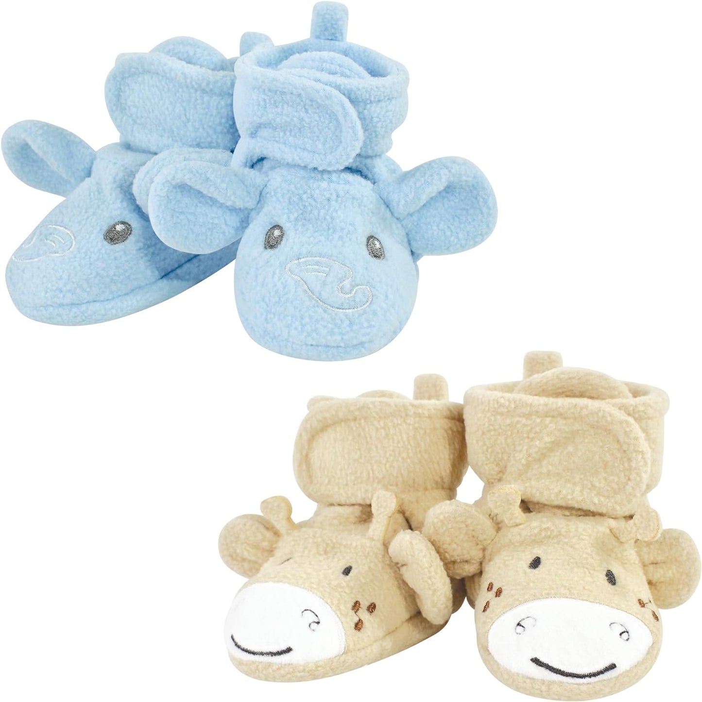 Hudson Baby Unisex-Child Cozy Fleece Booties Slipper Sock Xpress