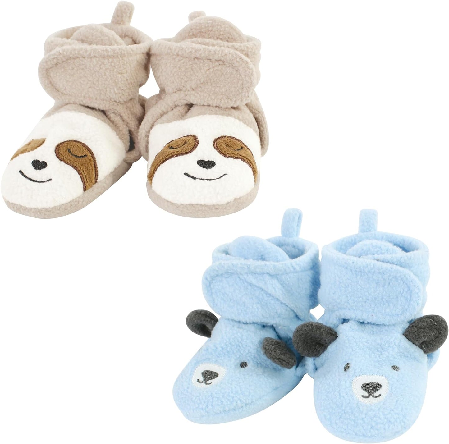 Hudson Baby Unisex-Child Cozy Fleece Booties Slipper Sock Xpress