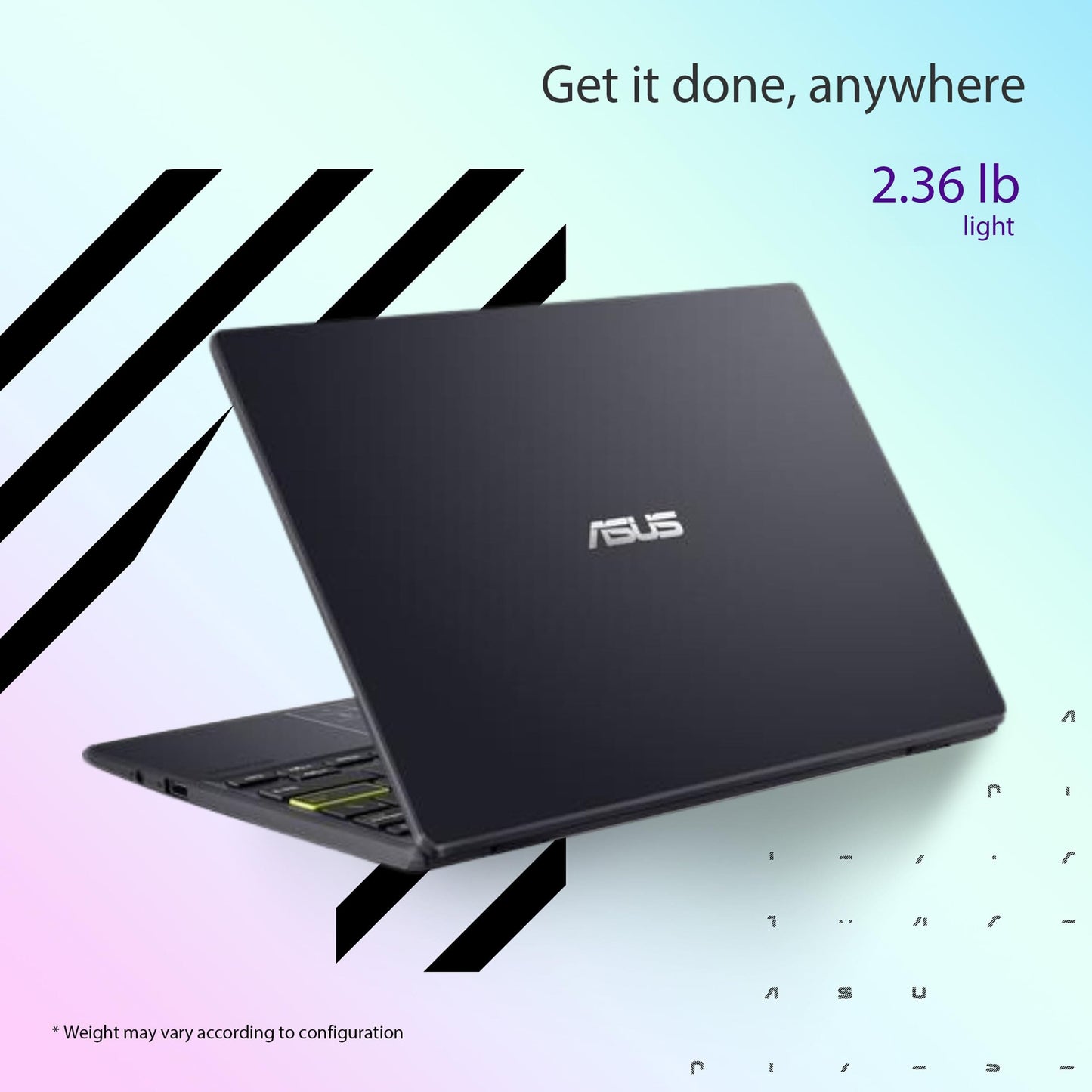 ASUS 2024 Vivobook Go Ordinateur portable HD 11,6", Intel Celeron N4500, Intel Graphics, 4 Go, 128 Go, Windows 11 Famille en mode S, Noir étoile, L210KA-ES04 