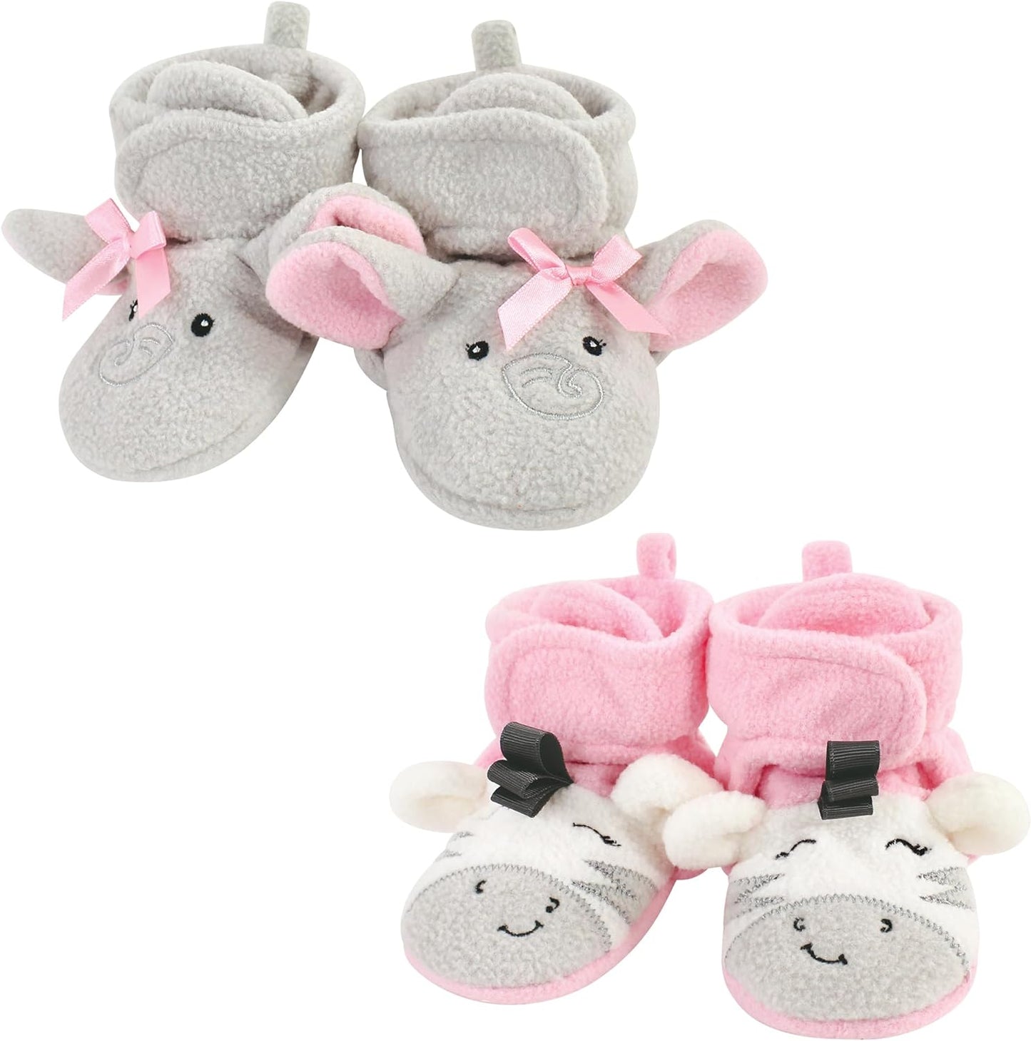 Hudson Baby Unisex-Child Cozy Fleece Booties Slipper Sock Xpress