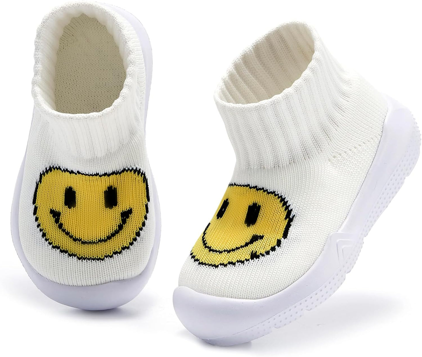 MORENDL Baby Sock Shoes Toddler Walking Shoes Infant Non-Slip Slippers Boys & Girls Slip On Sneakers Xpress