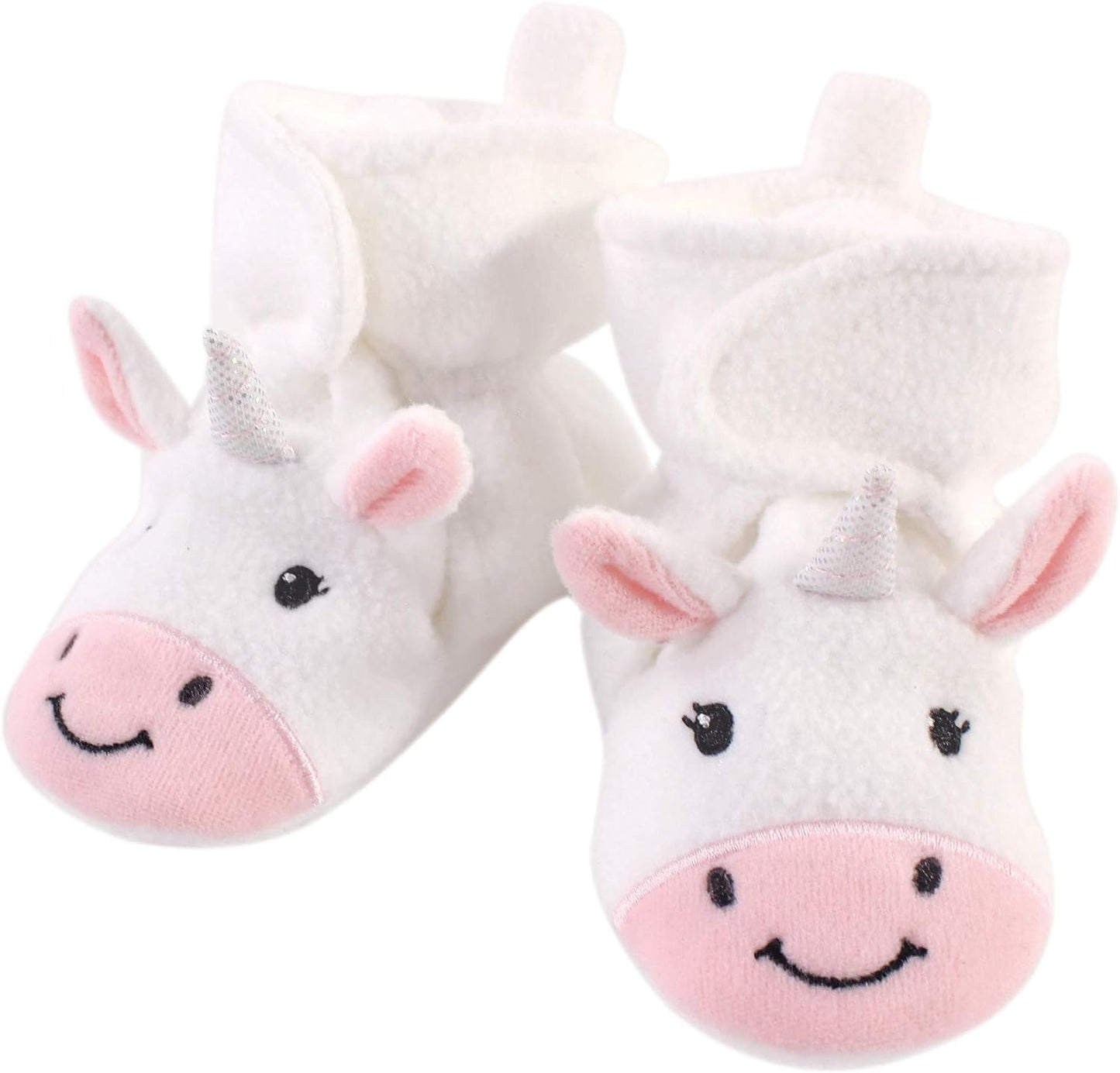 Hudson Baby Unisex-Child Cozy Fleece Booties Slipper Sock Xpress