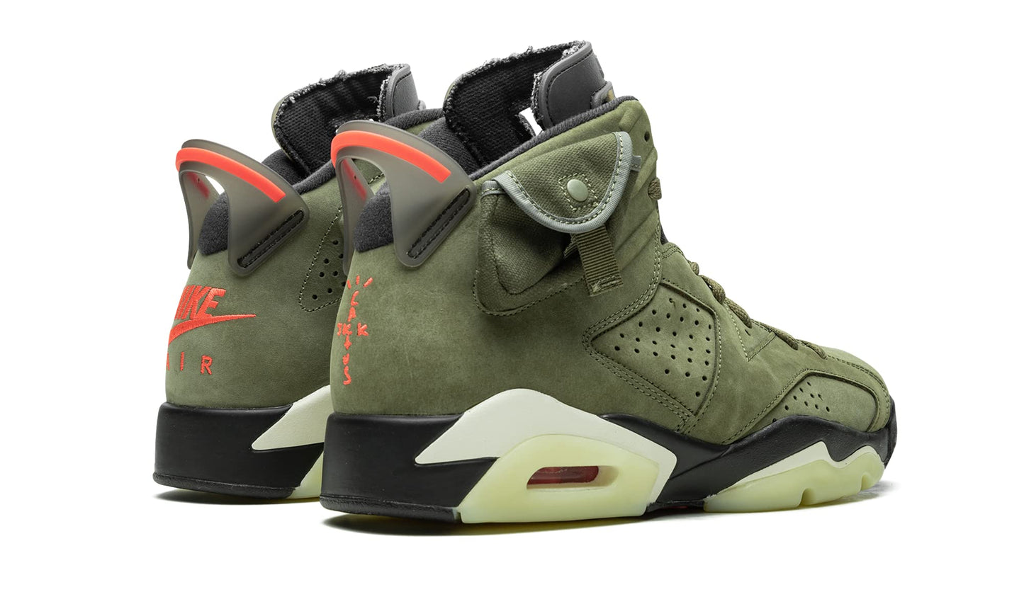 Jordan Men's Retro 6"Hare Neutral Grey/Black-White (CT8529 062)