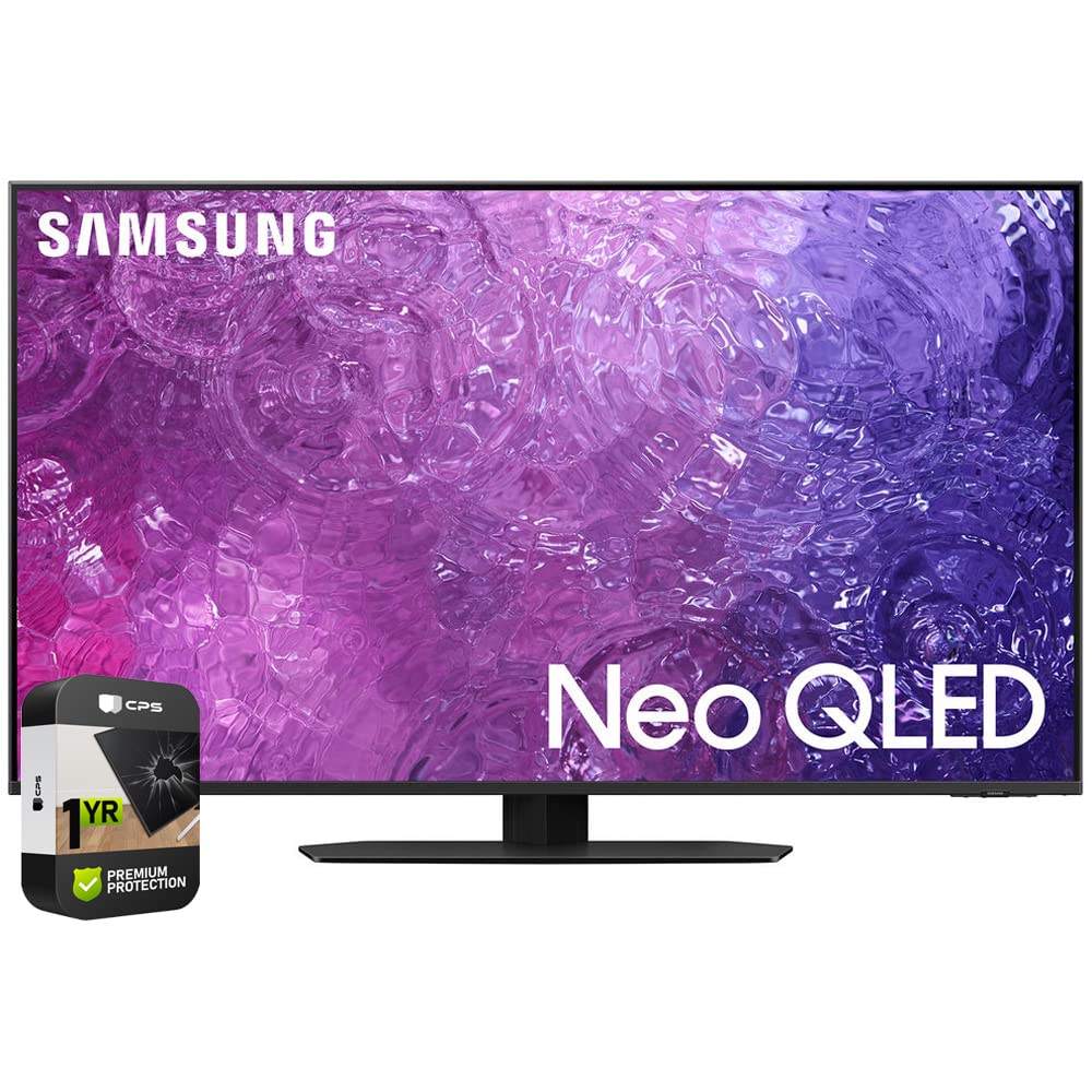 Samsung QN43QN90CAFXZA 43 Inch Neo QLED 4K Smart TV 2023 Bundle with 1 YR CPS Enhanced Protection Pack