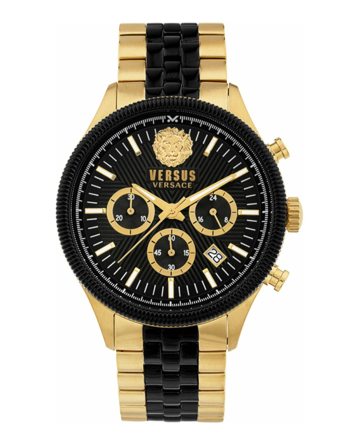 Versus Versace Colonne Chrono Collection Montre de luxe pour homme 