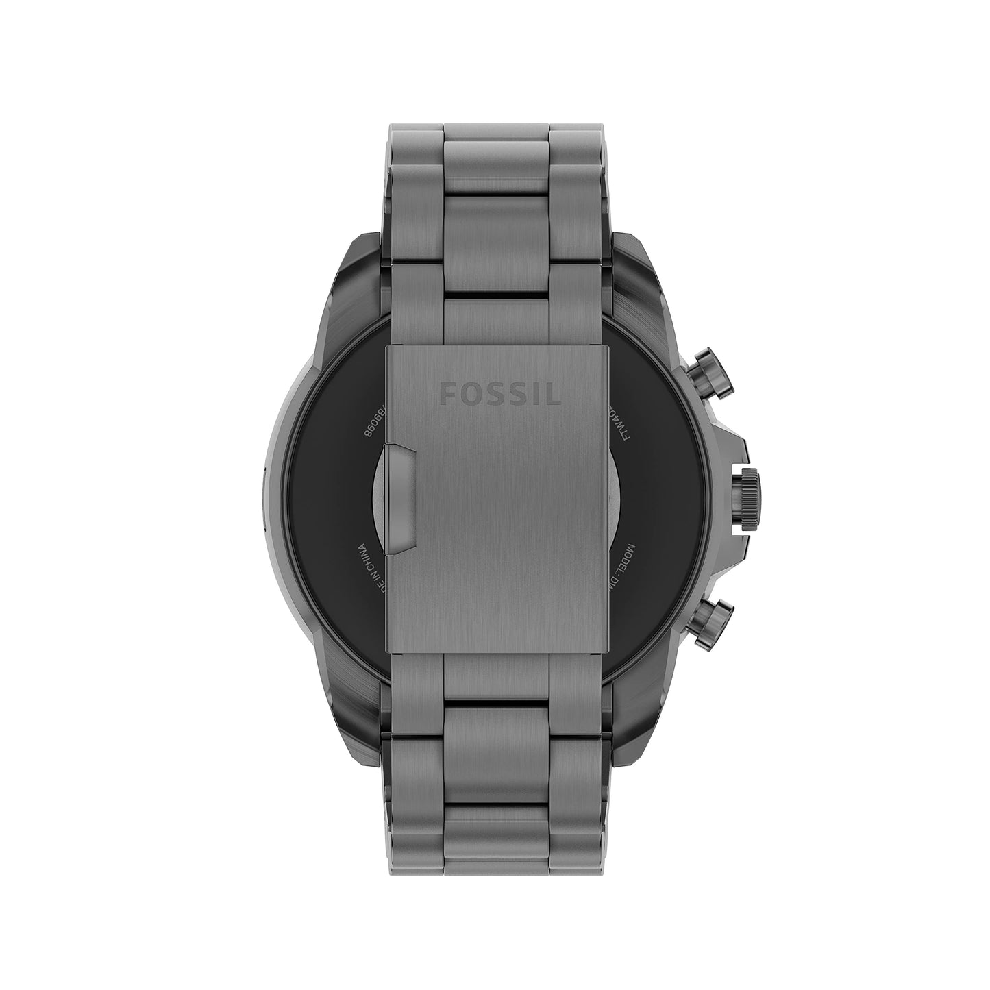 Fossil Gen 6 Reloj inteligente con pantalla táctil de 44 mm para hombres con Alexa incorporado, rastreador de ejercicios, rastreador de actividad, rastreador de sueño, GPS, altavoz, control de música, notificaciones de teléfonos inteligentes