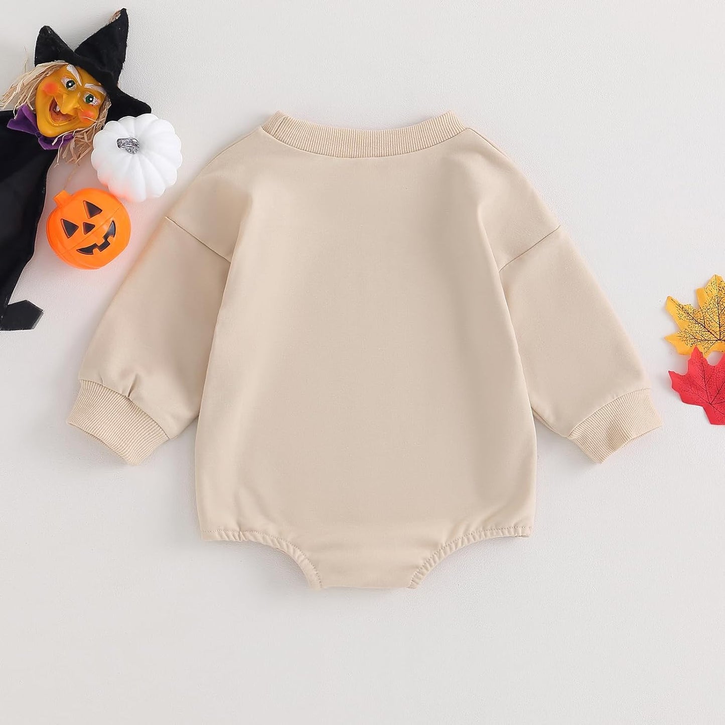 FYBITBO Halloween Baby Girl Boy Clothes Pumpkin Romper Sweatshirt Onesie Long Sleeve Bodysuit Top Fall Winter Outfit Xpress