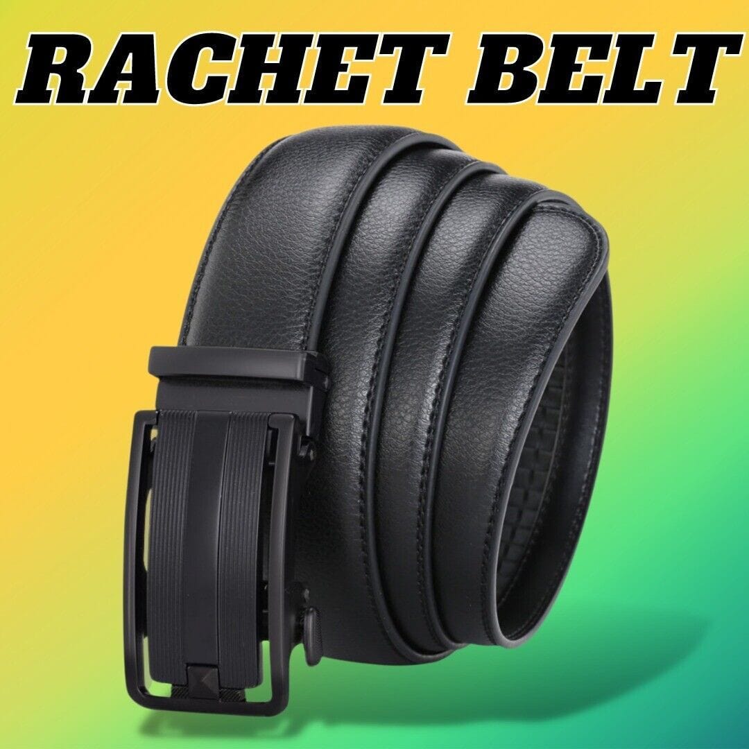 Ceinture à cliquet pour hommes ceinture en cuir pour hommes avec boucle coulissante ceintures à cliquet pour hommes USA