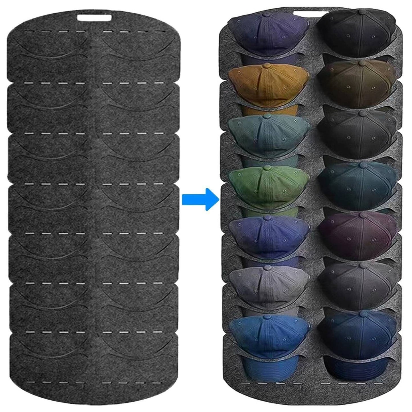 Organizador de sombreros, soporte de béisbol, colgador de gorras, puerta, pared, soportes para gorras