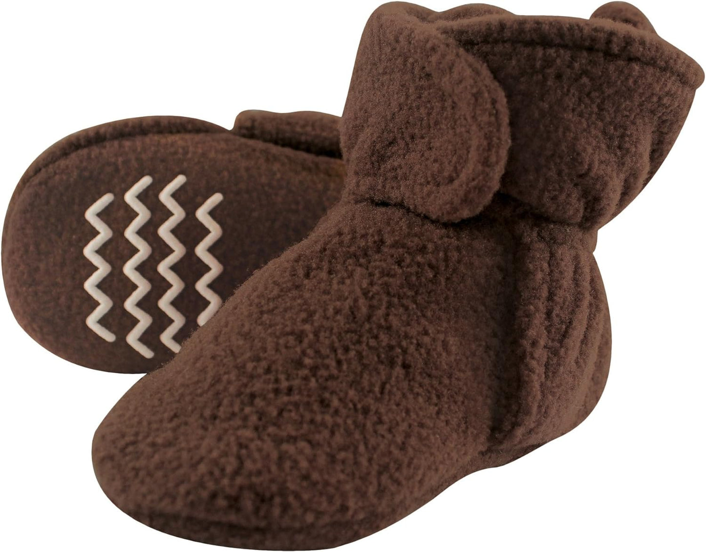 Hudson Baby Unisex-Child Cozy Fleece Booties Slipper Sock Xpress