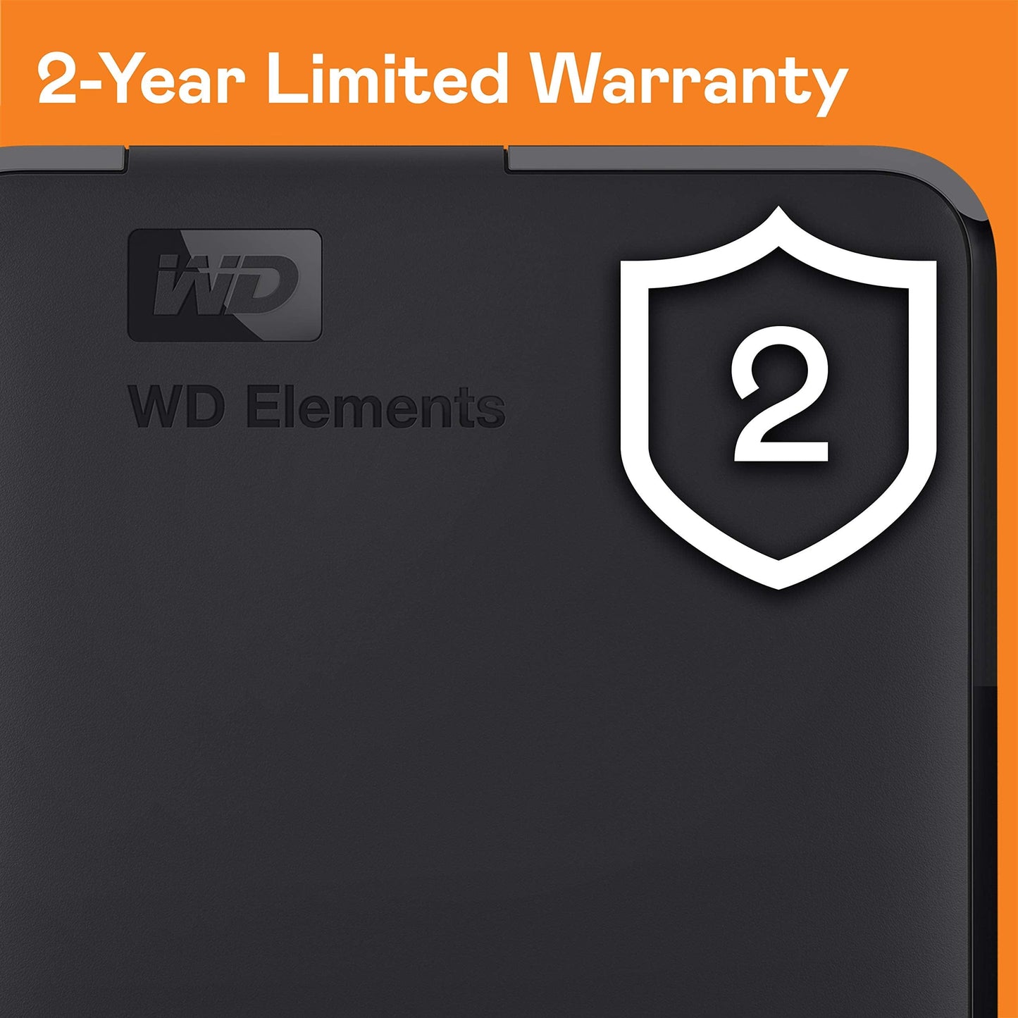 Western Digital Elements Disque dur portable 2 To, disque dur externe, USB 3.0 pour PC et Mac, prêt à l'emploi – WDBU6Y0020BBK-WESN 