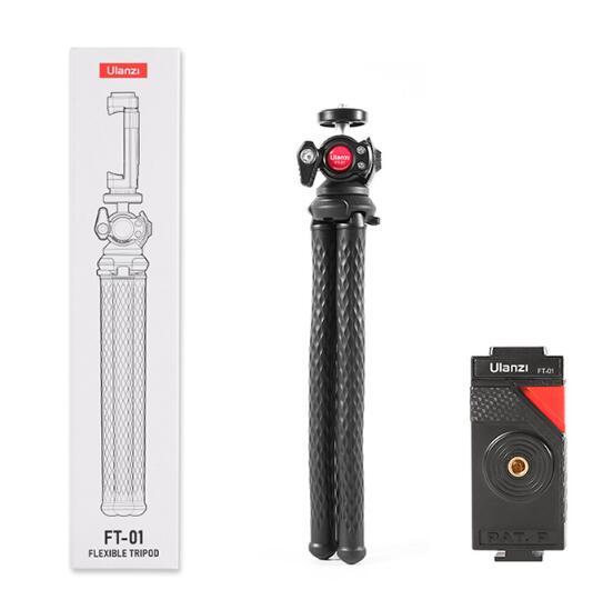 Black Octopus Mobile Phone Clip Gimbal Tripod Set