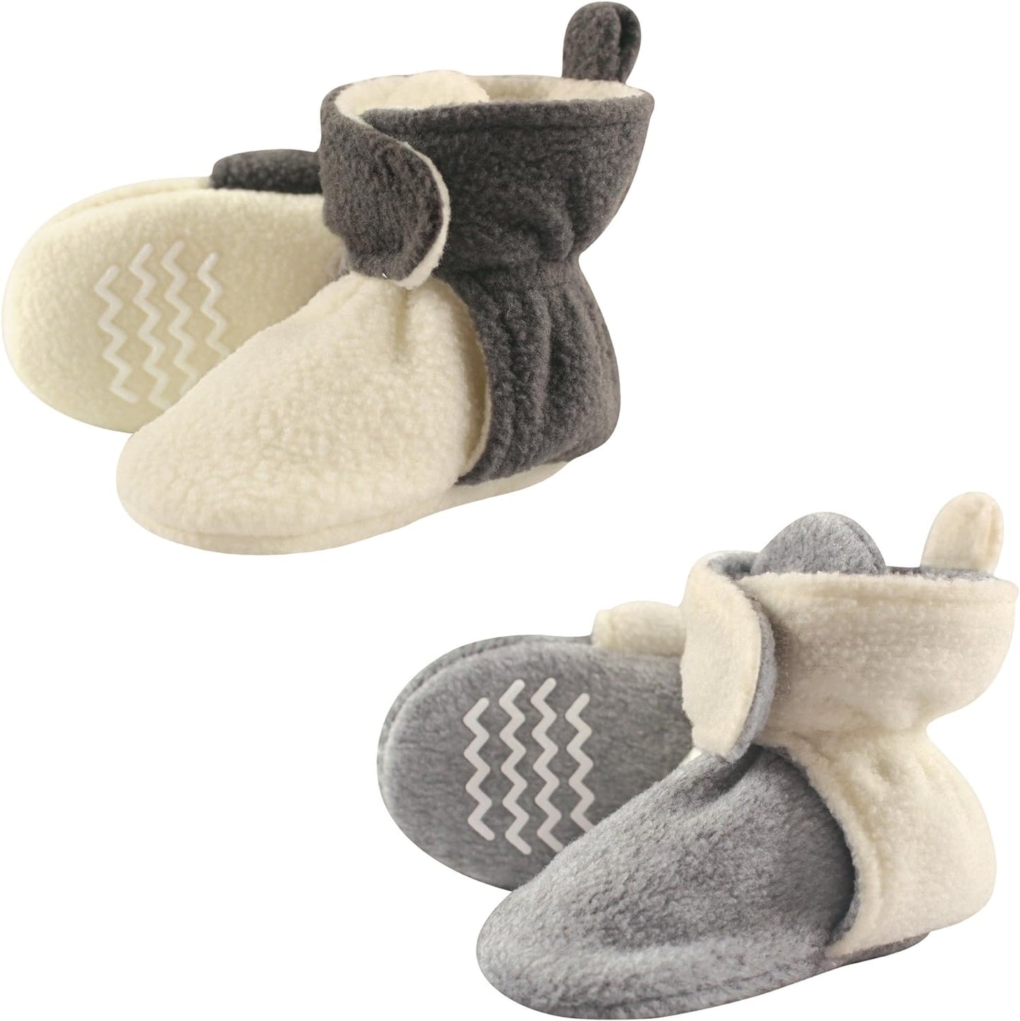 Hudson Baby Unisex-Child Cozy Fleece Booties Slipper Sock Xpress