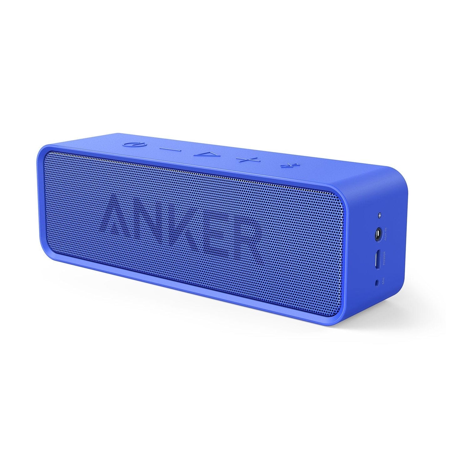 Altavoz Bluetooth Anker Soundcore actualizado con resistencia al agua IPX5, sonido estéreo, tiempo de reproducción 24 horas, altavoz inalámbrico portátil para iPhone, Samsung y más 