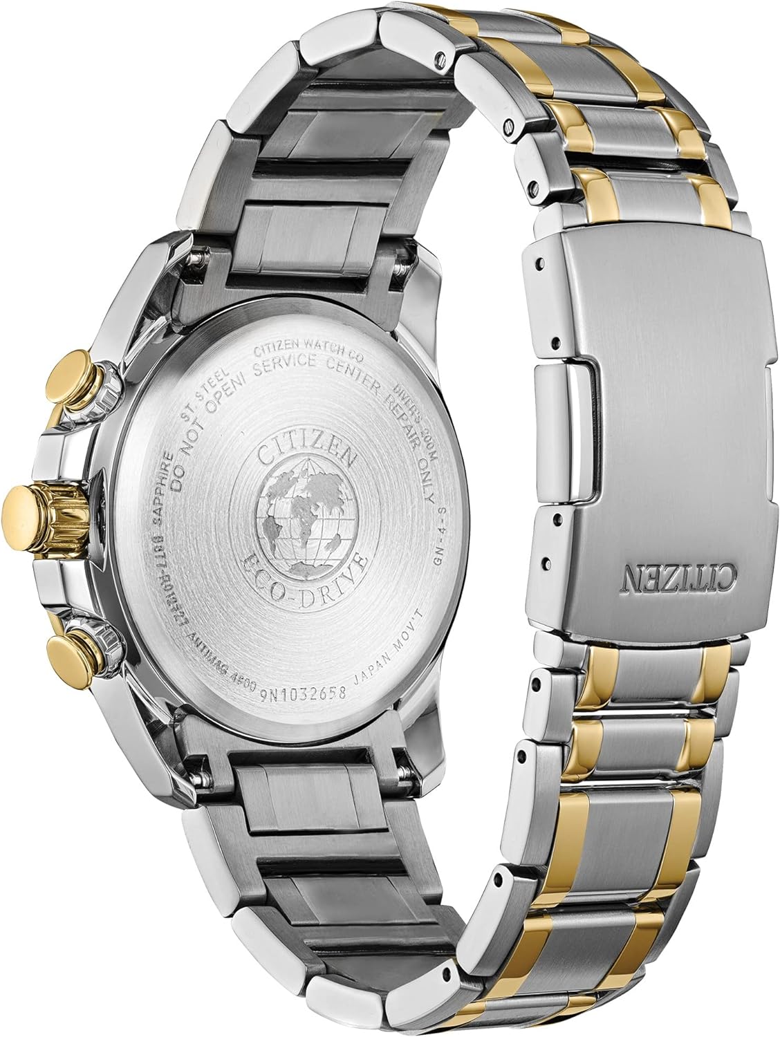 Reloj cronógrafo PCAT de lujo Citizen Eco-Drive Sport para hombre 