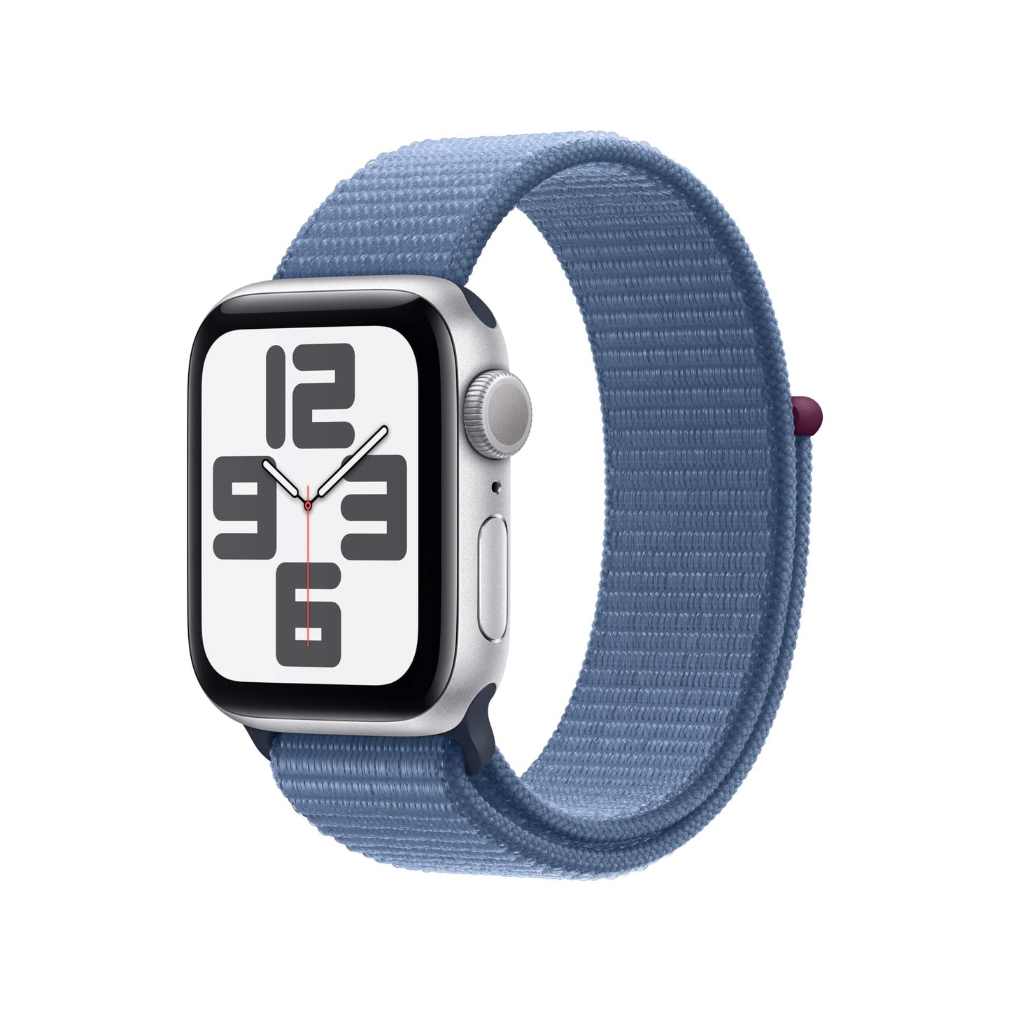 Apple Watch SE (2e génération) [GPS 40 mm] Montre intelligente avec boîtier en aluminium minuit et bracelet sport minuit S/M. Suivi de la condition physique et du sommeil, détection des accidents, moniteur de fréquence cardiaque 