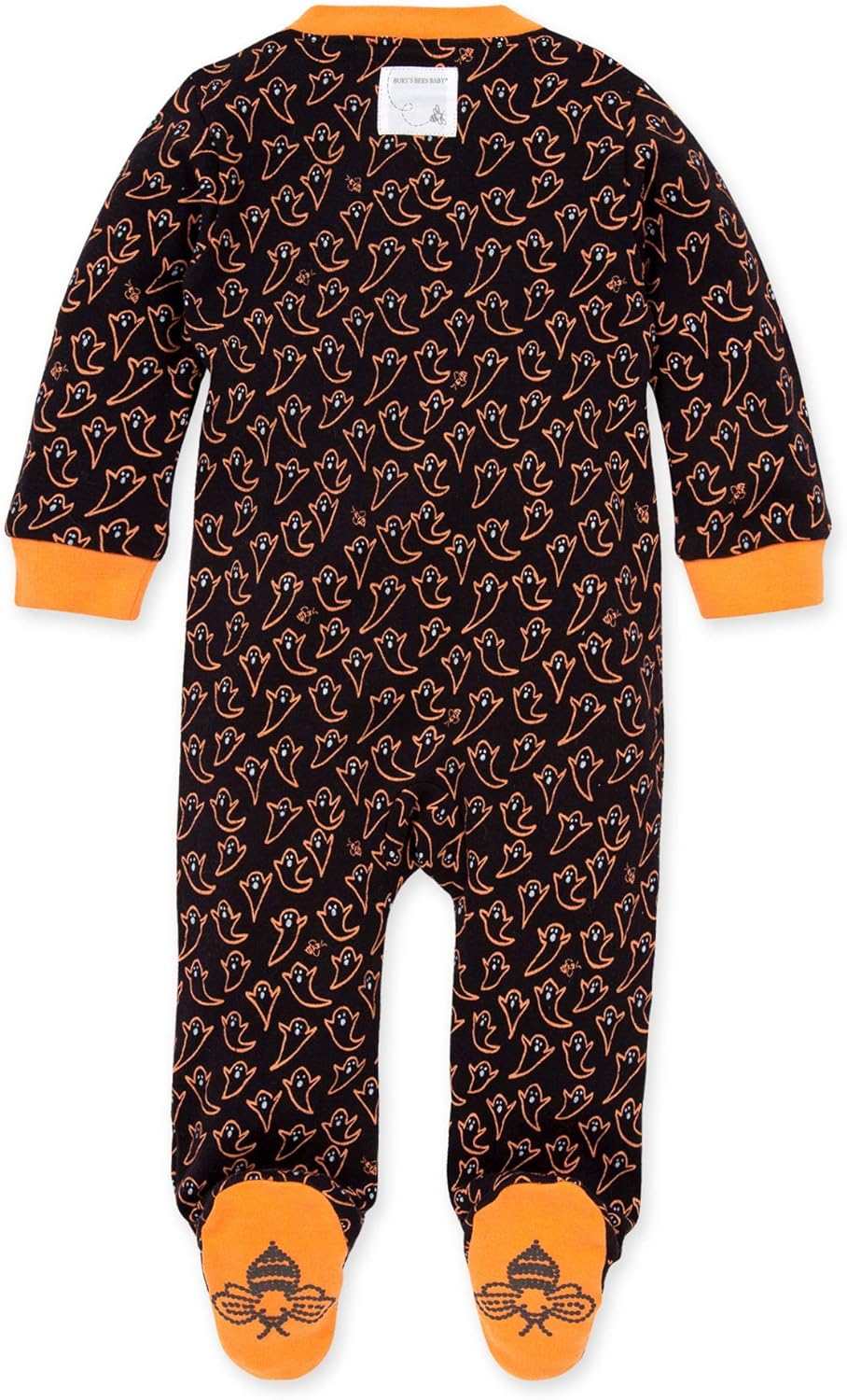 Burt's Bees Baby Baby Girls' Sleep and Play Pajamas, 100% Organic Cotton One-Piece Romper Jumpsuit Zip Front Pjs Xpress