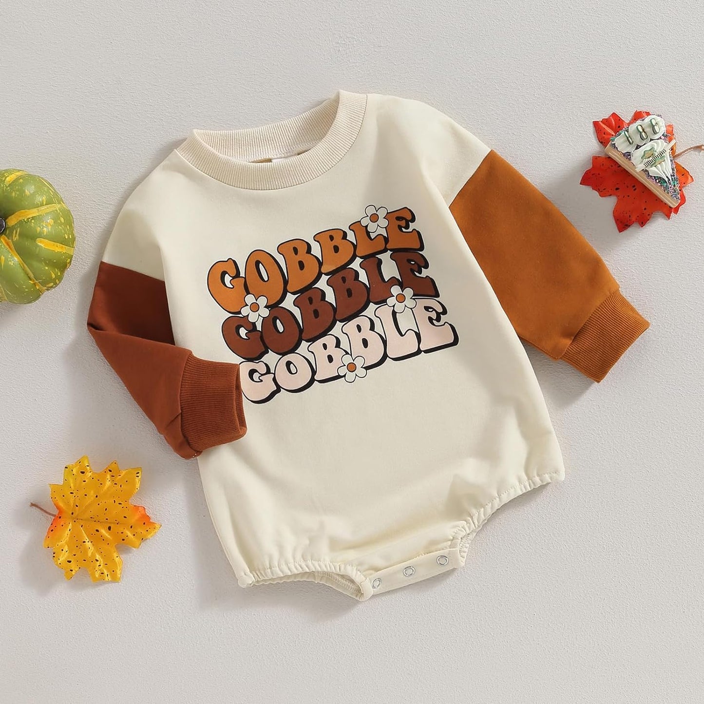 FYBITBO Halloween Baby Girl Boy Clothes Pumpkin Romper Sweatshirt Onesie Long Sleeve Bodysuit Top Fall Winter Outfit Xpress