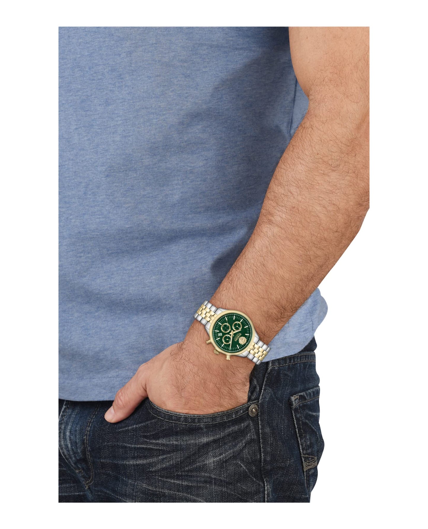 Versus Versace Colonne Chrono Collection Reloj de lujo para hombre Reloj 