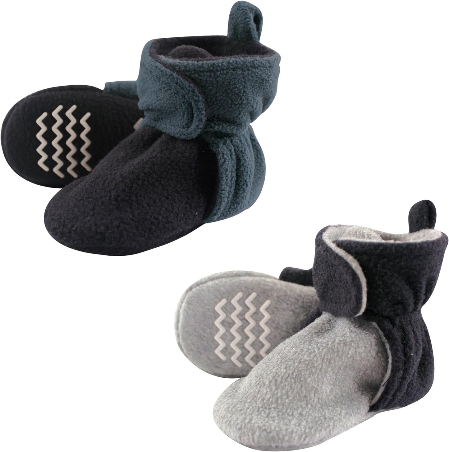 Hudson Baby Unisex-Child Cozy Fleece Booties Slipper Sock Xpress