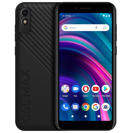 BLU C5L MAX | 2024 | Batterie toute la journée | GSM débloqué | Écran 5,7" | 16/2 Go |Version américaine | Garantie américaine | Noir 