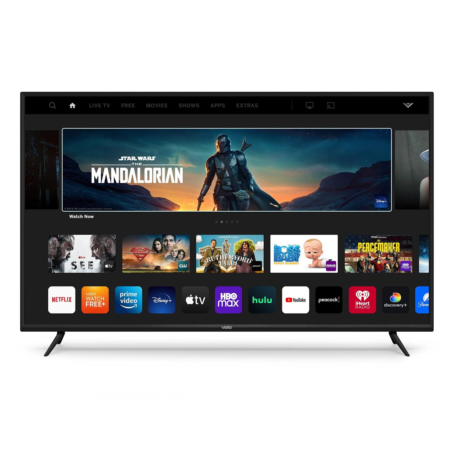 VIZIO Téléviseur intelligent LED 4K UHD série V de 50 pouces avec télécommande vocale, Dolby Vision, HDR10+, compatibilité Alexa, modèle 2022 