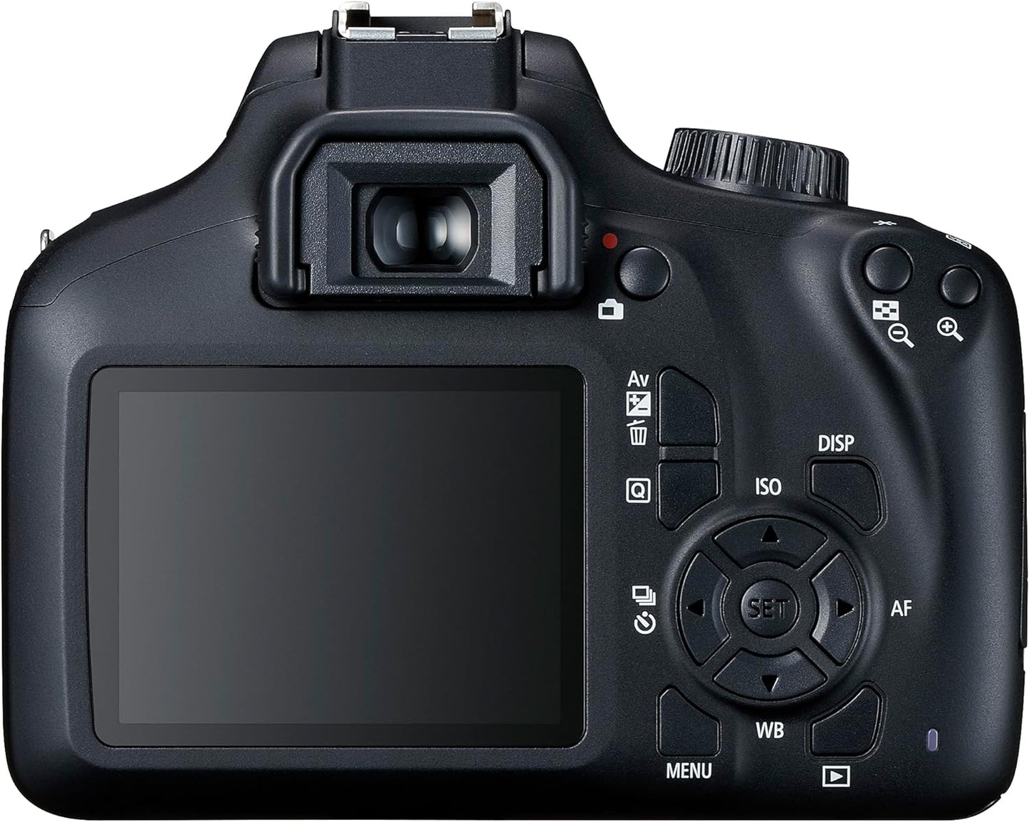 Appareil photo reflex numérique Canon EOS Rebel T100 avec objectif EF-S 18-55 mm f/3.5-5.6 III, capteur CMOS APS-C 18 MP, Wi-Fi intégré, viseur optique, images impressionnantes et vidéos Full HD, carte SD de 32 Go incluse 