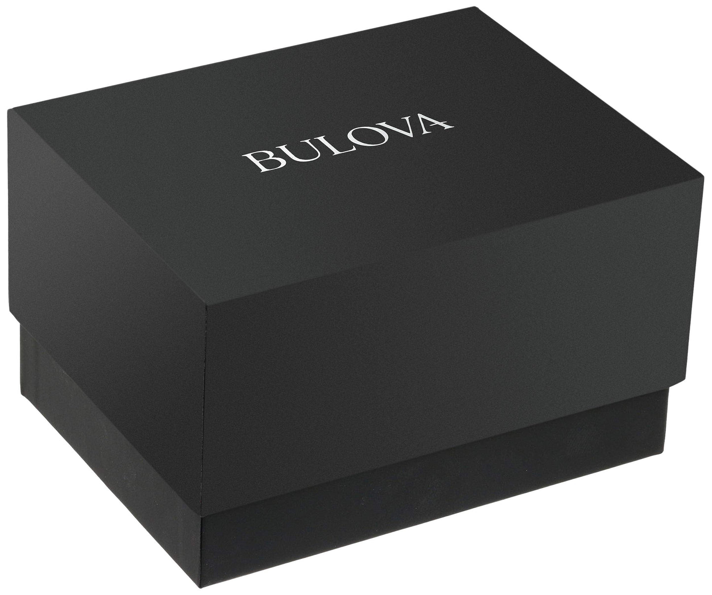 Bulova Set de regalo para hombre con detalles de cristal, reloj de cuarzo con fecha de 3 manecillas y collar de cadena con etiqueta para perro 