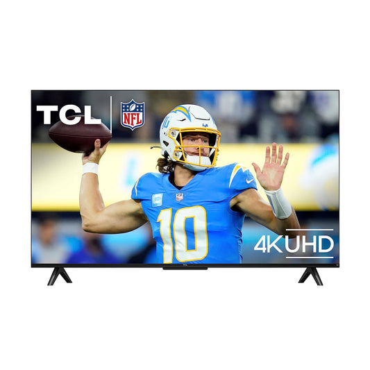 TCL Téléviseur intelligent LED 4K Classe S4 43 pouces avec Fire TV (43S450F, modèle 2023), Dolby Vision HDR, Dolby Atmos, Alexa intégré, compatibilité Apple Airplay, télévision UHD en streaming, noir 