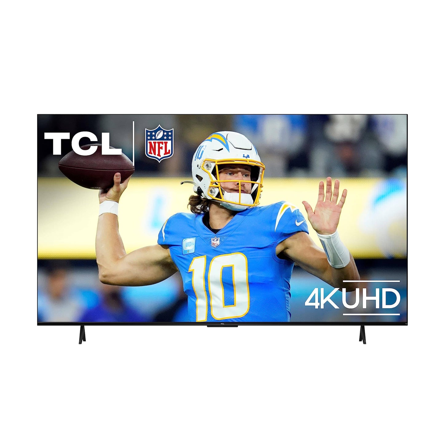 TCL Smart TV LED Class S4 4K de 55 pulgadas con Fire TV (55S450F, modelo 2023), Dolby Vision HDR, Dolby Atmos, Alexa integrado, compatibilidad con Apple Airplay, transmisión de televisión UHD, negro 