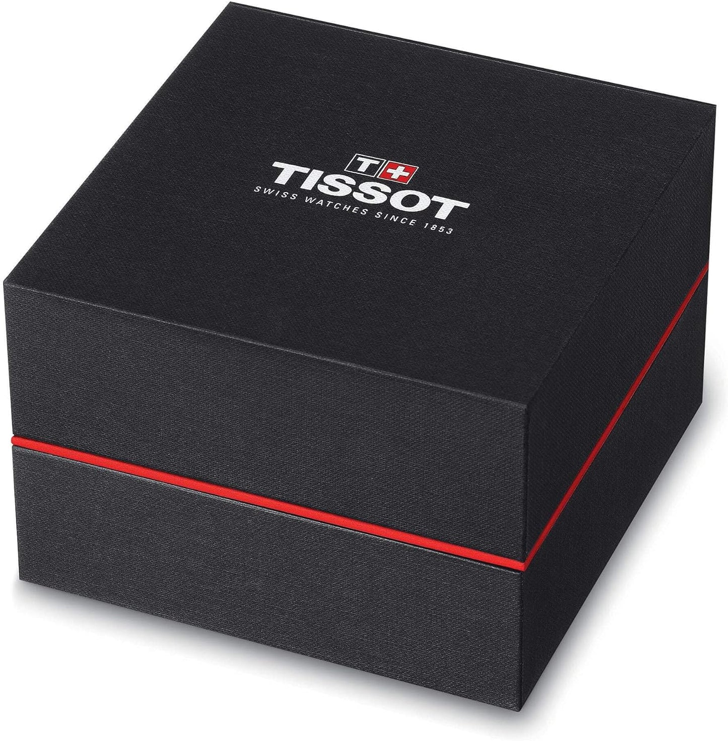 Tissot Seastar 1000 Reloj de cuarzo suizo con cronógrafo de cuarzo y caja de acero inoxidable 316L, gris, acero inoxidable, 22 (T1204171104103) 