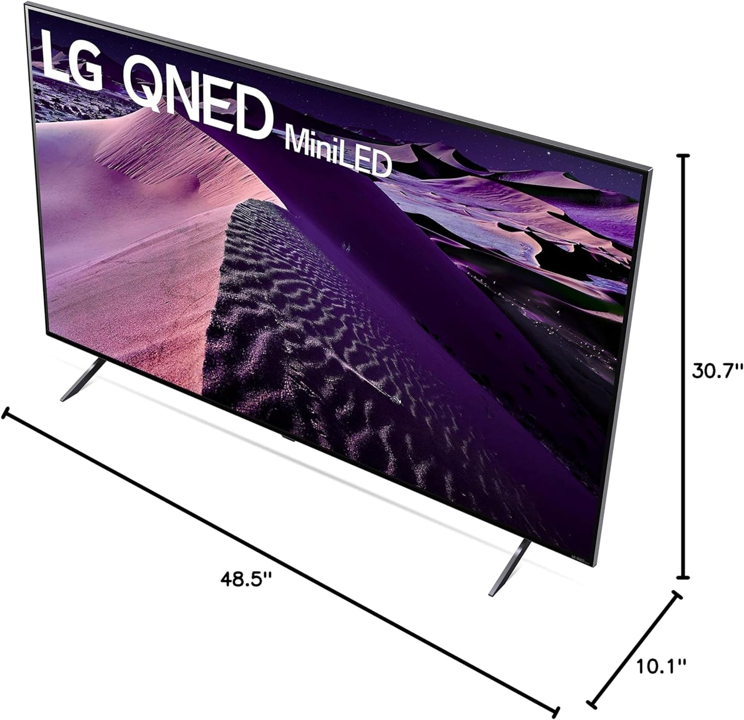 LG 75-Inch Class QNED85 Series Alexa Built-in 4K Smart TV, HDMI, 120Hz Refresh Rate, AI-Powered 4K, Dolby Vision IQ and Dolby Atmos, WiSA Ready, Cloud Gaming (75QNED85UQA, 2022) Xpress